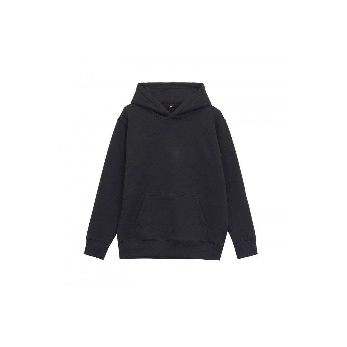 Black Hoodie – Custom Unisex Pullover with Logo Option