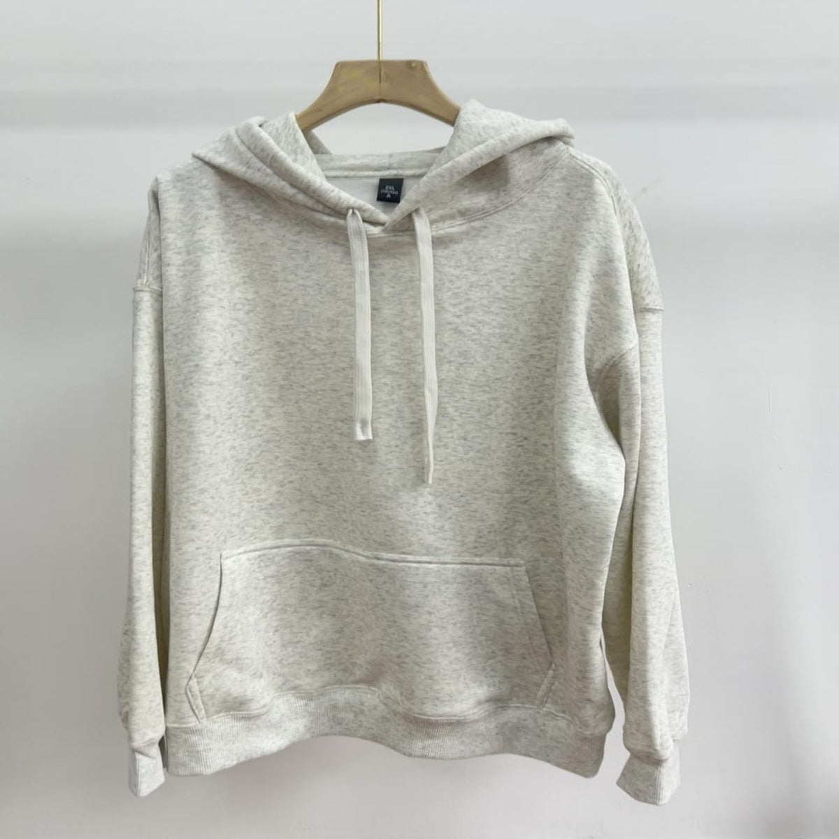 Grey custom logo hoodie – personalized sweatshirts for schools, universities, and clubs