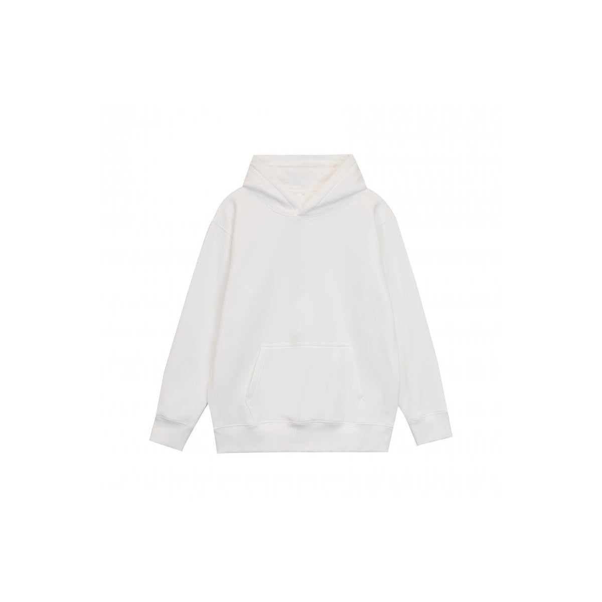 White Hoodie – Plain Customizable Hoodie with Logo Print