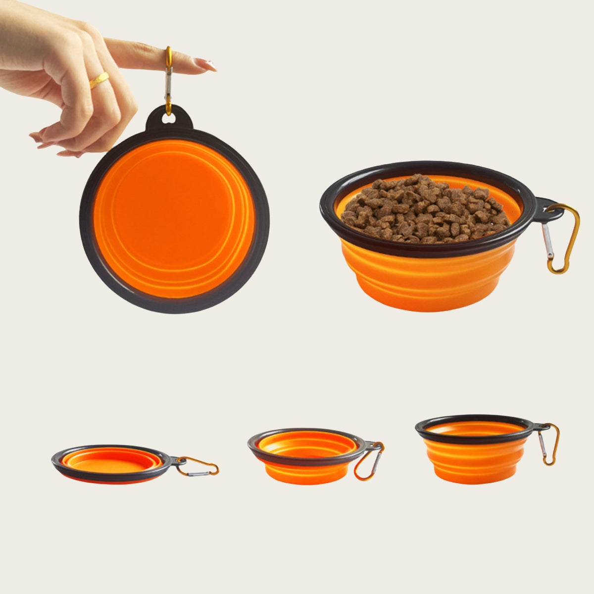 Silicone-Pet Bowl Large