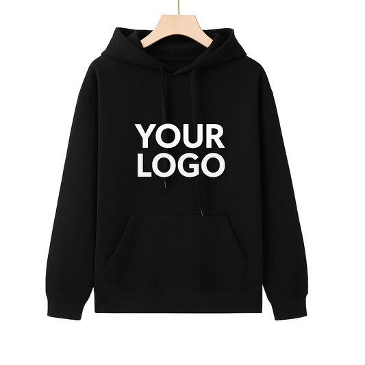 Premium Custom Unisex Logo Hoodie– Bulk Corporate Gifts & Promotional Apparel (MOQ 100 Units)
