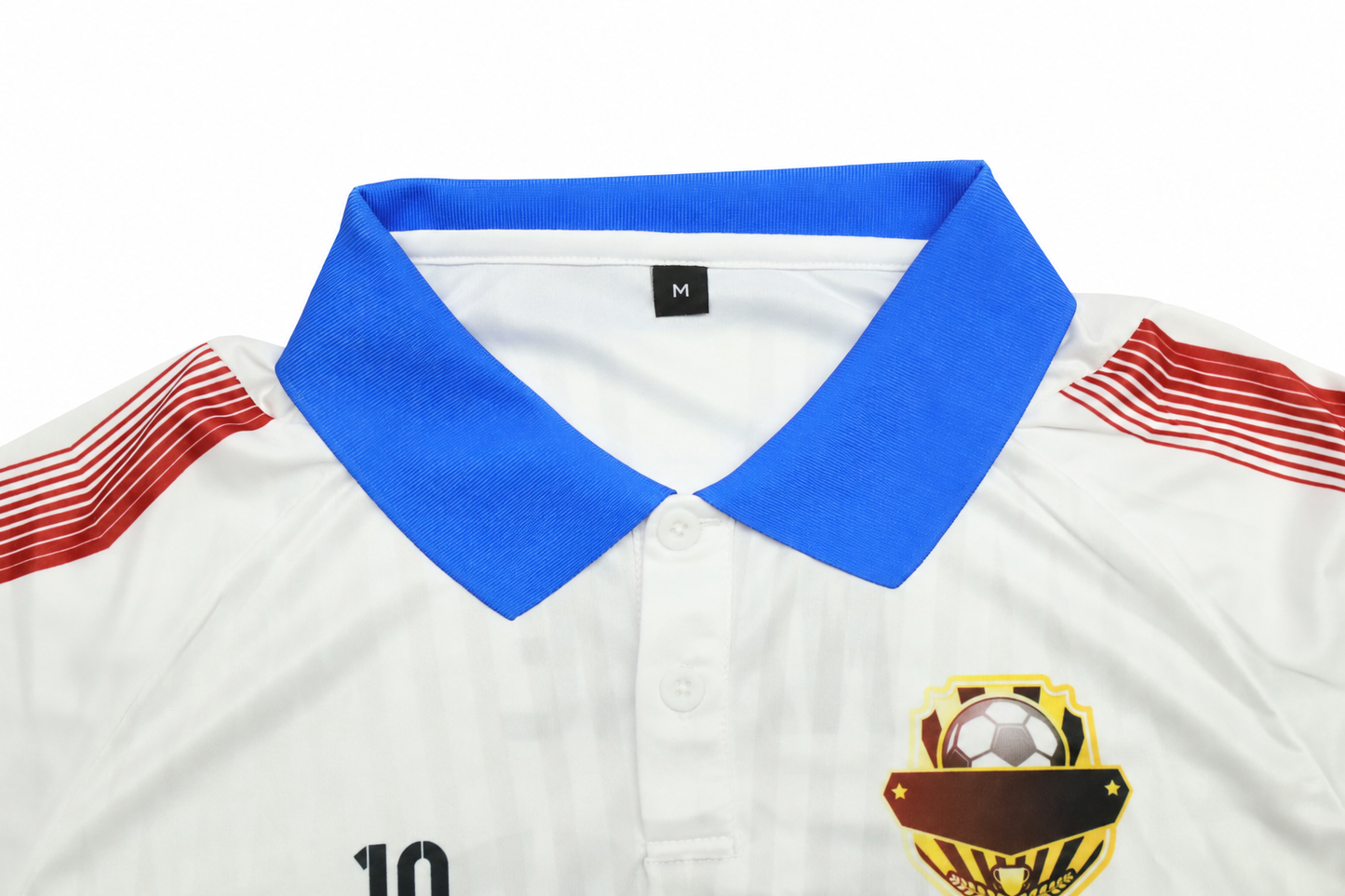 Custom Soccer Jersey with Polo Collar – Personalized Team Football Shirt