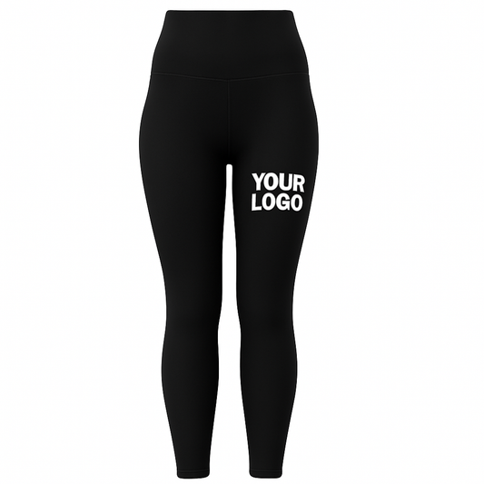 Custom wholesale yoga leggings with company logo MOQ 100