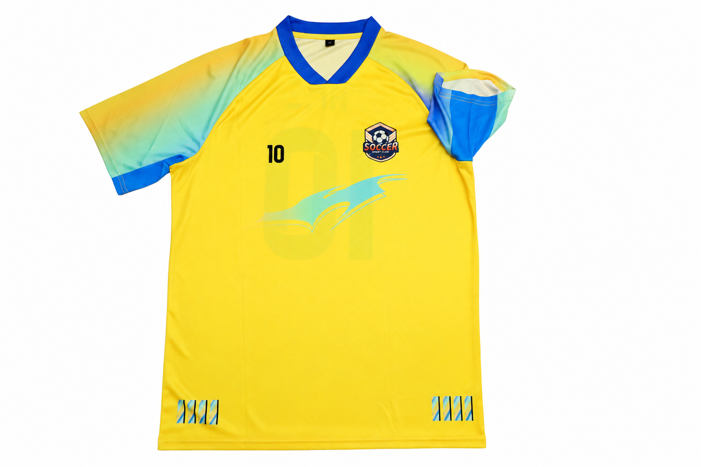 High Quality Custom Logo Breathable Quick Dry Soccer Jersey