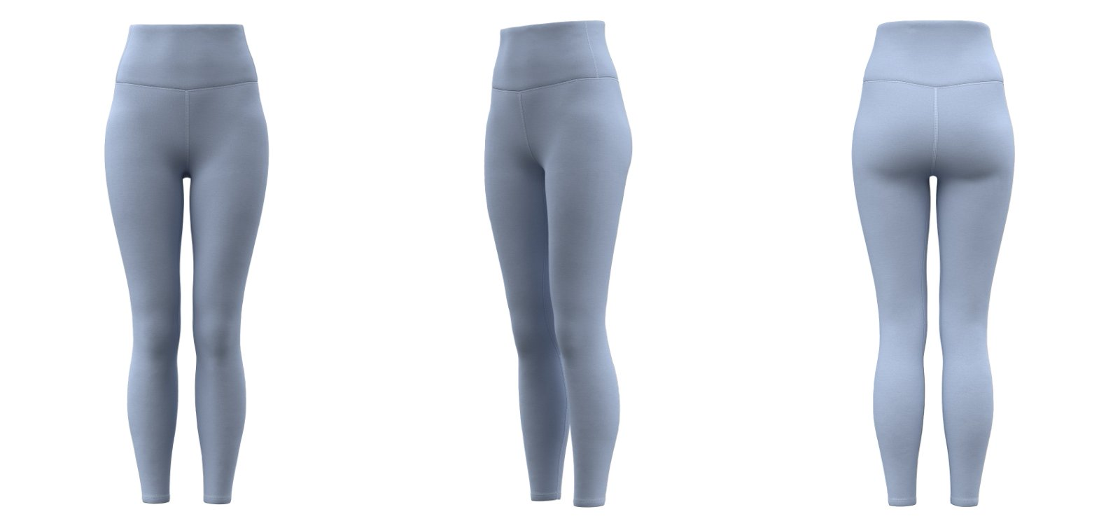 Sky blue yoga pants wholesale – bulk custom logo fitness leggings