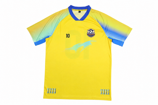 High Quality Custom Logo Breathable Quick Dry Soccer Jersey